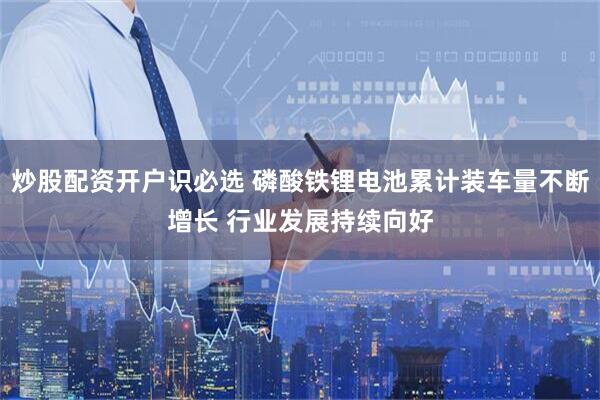 炒股配资开户识必选 磷酸铁锂电池累计装车量不断增长 行业发展持续向好