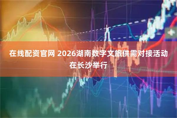 在线配资官网 2026湖南数字文旅供需对接活动在长沙举行